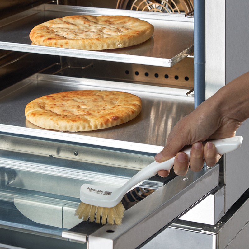 Handmatige borstel voor hoge temperaturen met schuine handgreep - Afbeelding 3