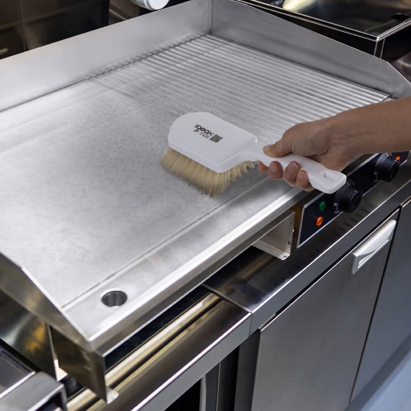 Handmatige borstel voor hoge temperaturen met korte steel - Afbeelding 5