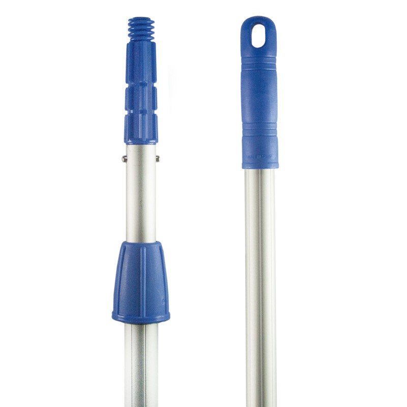 Telescopisch aluminium handvat. Afneembare punt Blauw - Afbeelding 9