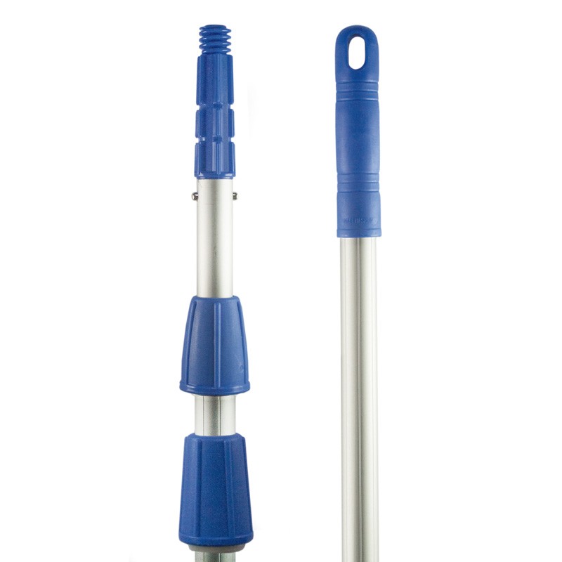 Telescopisch aluminium handvat. Afneembare punt Blauw - Afbeelding 30